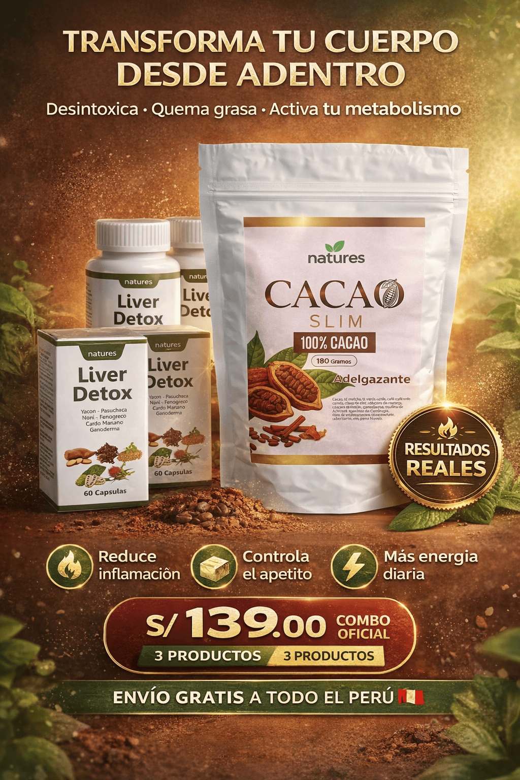 OFERTA LIVER / CACAO SLIM
