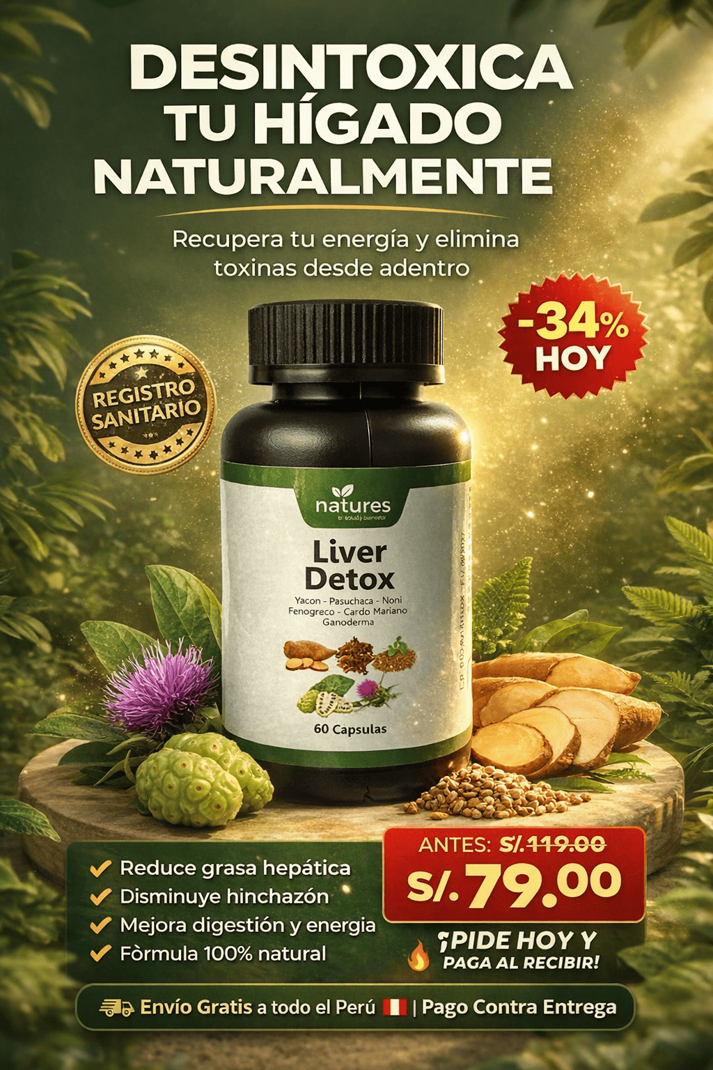 POTENTE FORMULA HIGADO GRASO