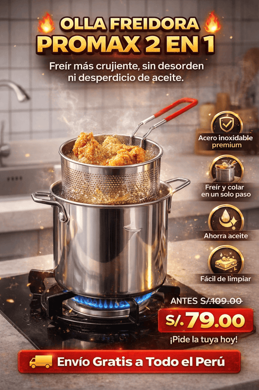 OLLA FREIDORA PROMAX 2 EN 1